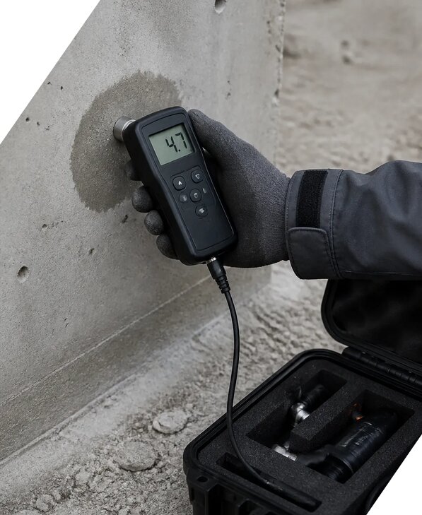 Определение влажности бетона в Ачинске от 1520 р. | ЭкспертизаРоссия