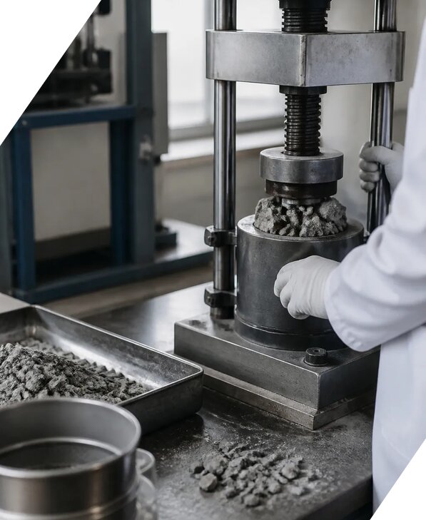 Определение дробимости щебня в Ачинске от 3039 р. | ЭкспертизаРоссия