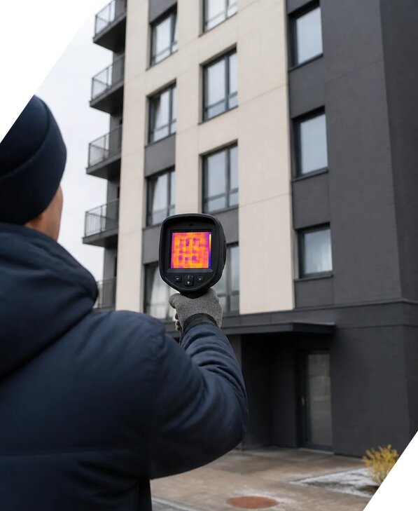 Тепловизионное обследование зданий в Ачинске от 5065 р. | ЭкспертизаРоссия